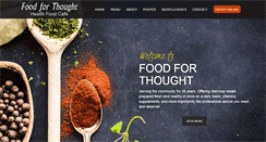 Desktop Screenshot of foodforthoughtgc.com